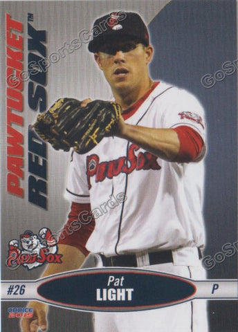 2015 Pawtucket Red Sox Pat Light