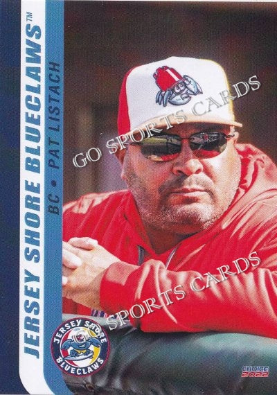 2022 Jersey Shore BlueClaws Keith Werman Philadelphia Phillies MGR