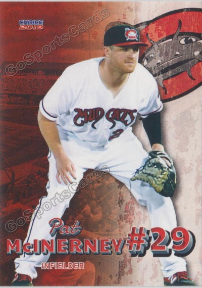 2019 Carolina Mudcats Pat McInerney