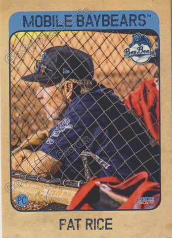 2018 Mobile Baybears Pat Rice