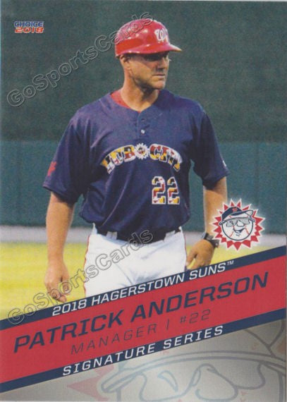 2018 Hagerstown Suns Patrick Anderson