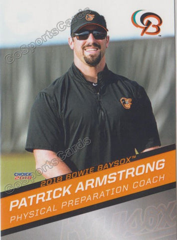 2018 Bowie Baysox Patrick Armstrong