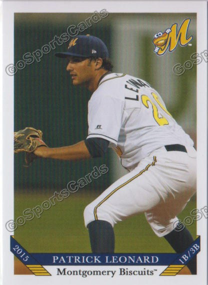 2015 Montgomery Biscuits Patrick Leonard