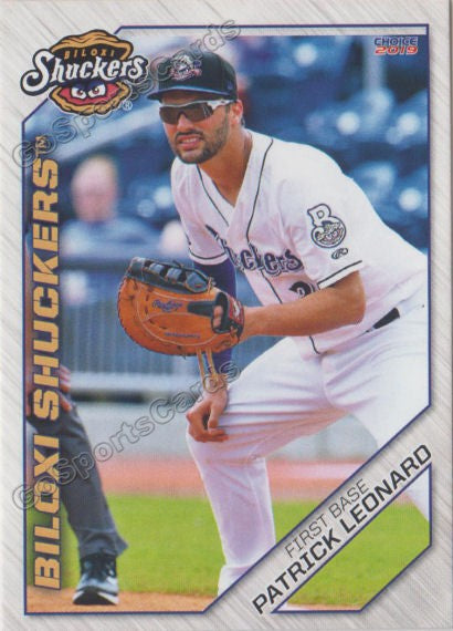 2019 Biloxi Shuckers Patrick Leonard