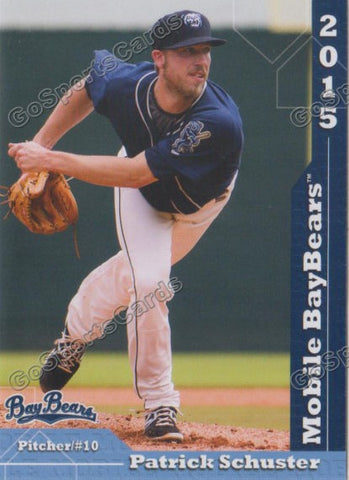 2015 Mobile BayBears Patrick Schuster