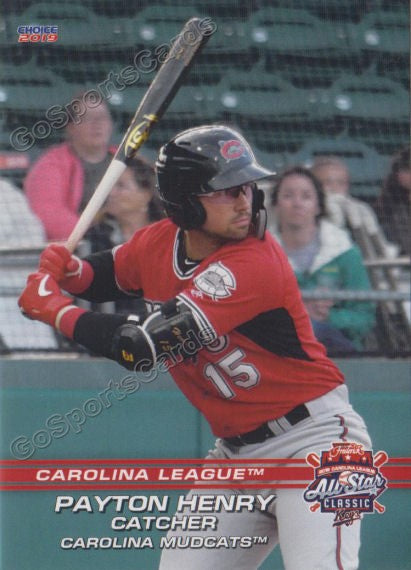 2019 Carolina League All Star RS Payton Henry