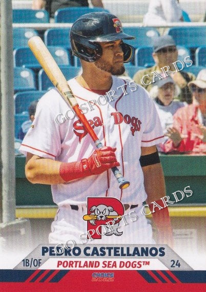 2022 Portland Sea Dogs Pedro Castellanos