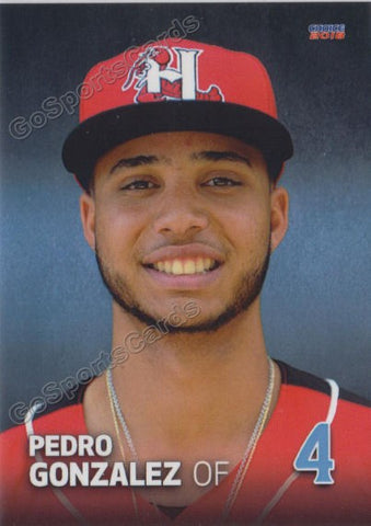 2018 Hickory Crawdads Pedro Gonzalez