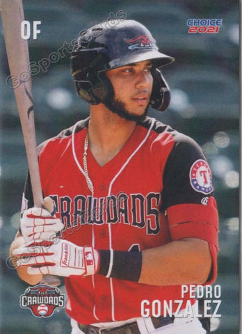 2021 Hickory Crawdads Pedro Gonzalez