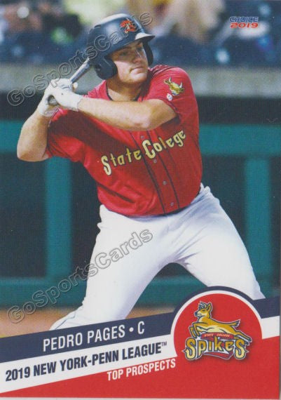 2019 New York Penn League Top Prospects NYPL Pedro Pages