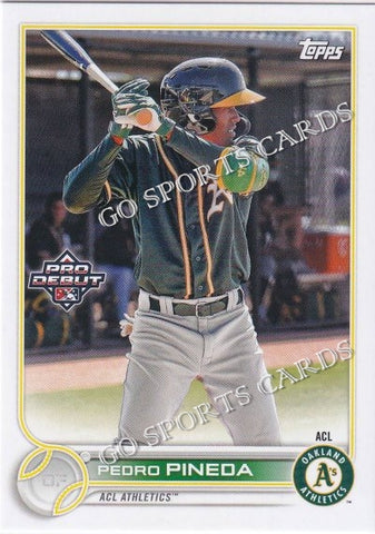 2022 Topps Pro Debut Pedro Pineda PD-49