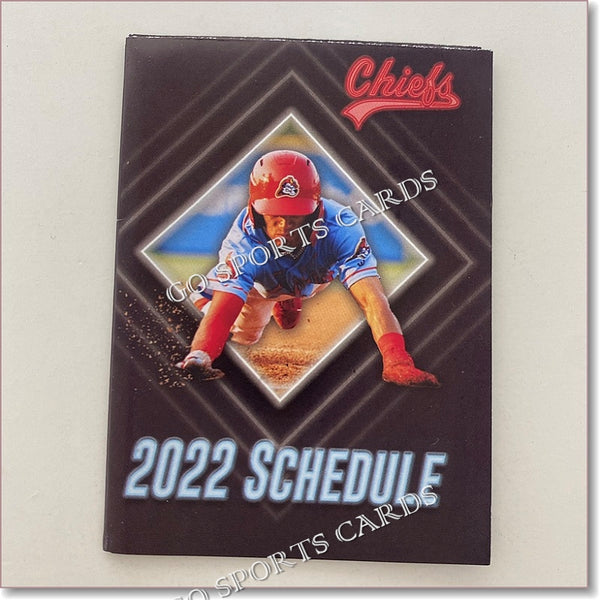 2022 Peoria Chiefs Pocket Schedule