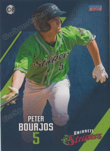 2018 Gwinnett Stripers Peter Bourjos