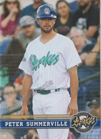 2017 Rancho Cucamonga Quakes Peter Summerville