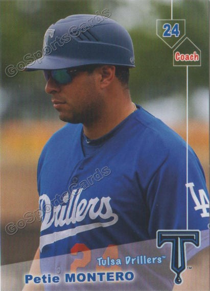 2019 Tulsa Drillers Petie Montero