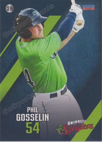 2018 Gwinnett Stripers Phil Gosselin