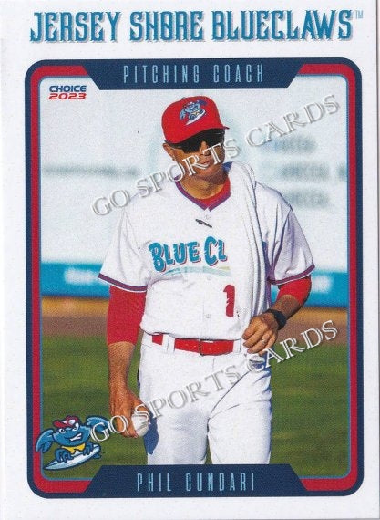 2023 Jersey Shore BlueClaws Phil Cundari