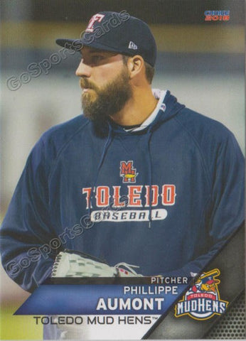 2018 Toledo Mud Hens Phillippe Aumont