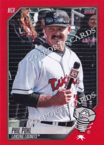 2022 Lansing Lugnuts Phil Pohl