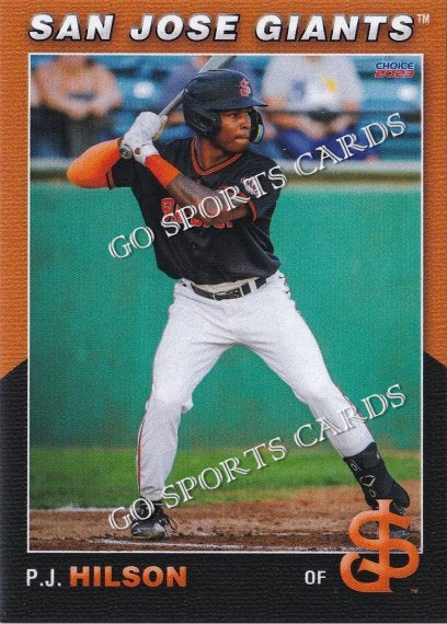 San Jose Giants 2023 Team Trading Card Set