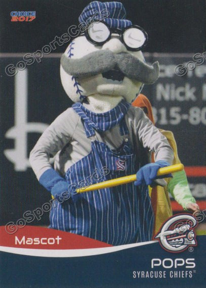 What's happened to ex-Syracuse Chiefs mascot Pops? 