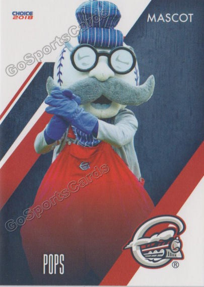 2018 Syracuse Chiefs Pops Mascot