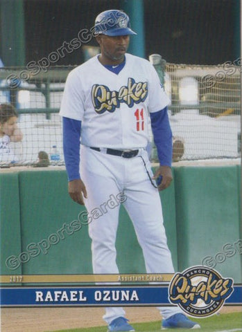 2017 Rancho Cucamonga Quakes Rafael Ozuna