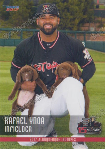 2017 Albuquerque Isotopes Rafael Ynoa