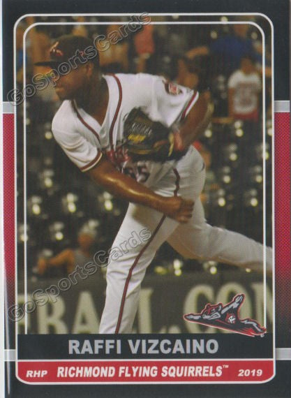 2019 Richmond Flying Squirrels Raffi Vizcaino