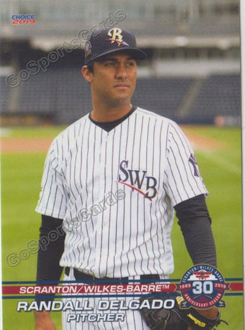 2019 Scranton Wilkes Barre RailRiders Randall Delgado