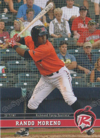 2017 Richmond Flying Squirrels Rando Moreno