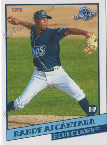 2018 Lakewood BlueClaws Randy Alcantara