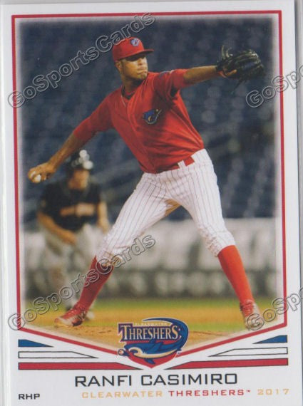 2017 Clearwater Threshers Ranfi Casimiro