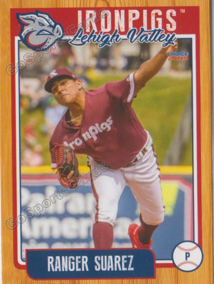 2019 Lehigh Valley IronPigs Ranger Suarez