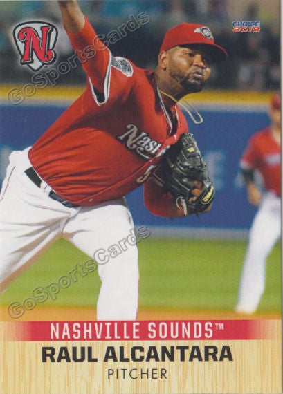 2018 Nashville Sounds Raul Alcantara