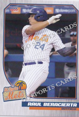 2022 St Lucie Mets Raul Beracierta