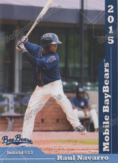 2015 Mobile BayBears Raul Navarro