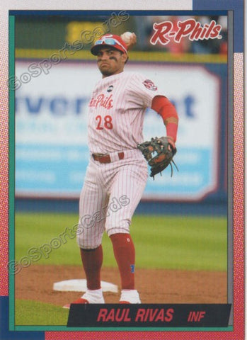 2019 Reading Fightin Phils Raul Rivas