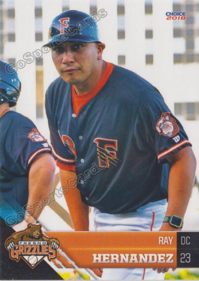 2018 Fresno Grizzlies Ray Hernandez