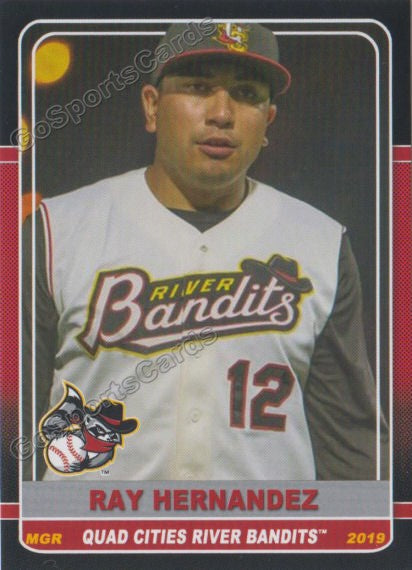 2019 Quad Cities River Bandits Ray Hernandez