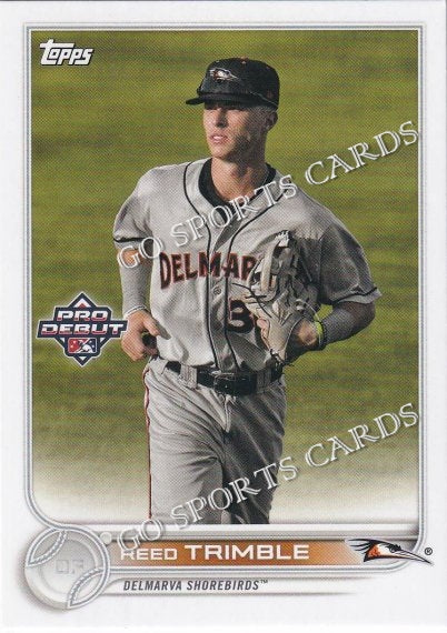 2022 Topps Pro Debut Reed Trimble PD-38