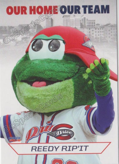 2011 Reedy Rip'It, Mascot of the Greenville Drive Single A …