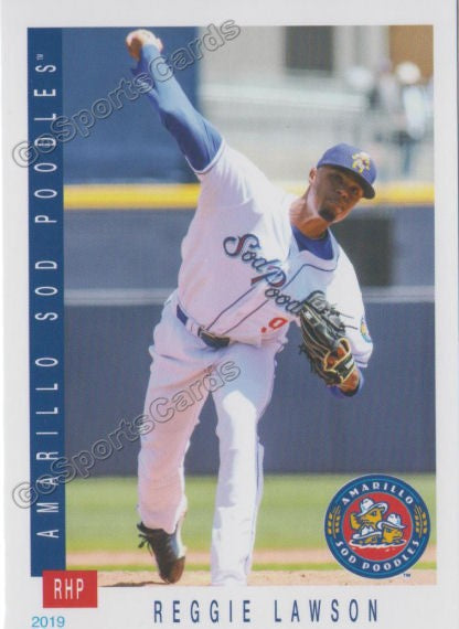 2019 Amarillo Sod Poodles Reggie Lawson