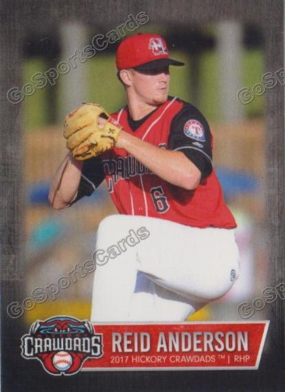 2017 Hickory Crawdads Update Reid Anderson