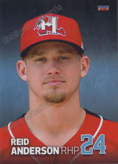 2018 Hickory Crawdads Reid Anderson