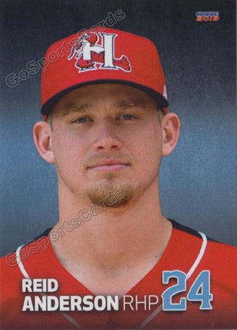 2018 Hickory Crawdads Reid Anderson