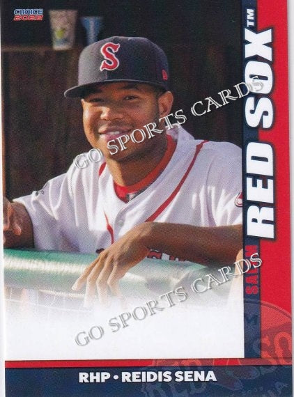 2022 Salem Red Sox Update Reidis Sena – Go Sports Cards