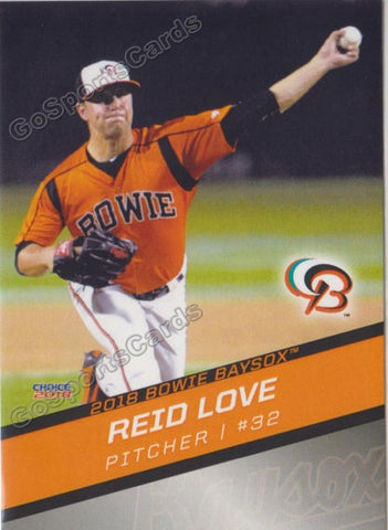 2018 Bowie Baysox Reid Love