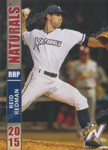 2015 Northwest Arkansas Naturals Reid Redman