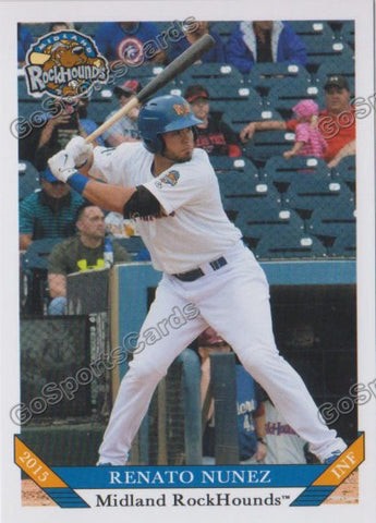 2015 Midland RockHounds Renato Nunez